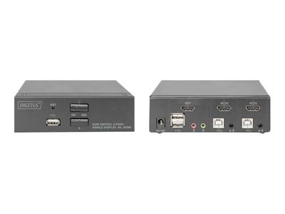 DIGITUS DS-12870 - KVM / audio / USB switch - 2 ports_5