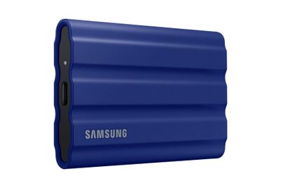 Samsung SSD Hard Drive T7 Shield MU-PE2T0R - 2 TB - USB 3.2 Gen 2 - Blue_2