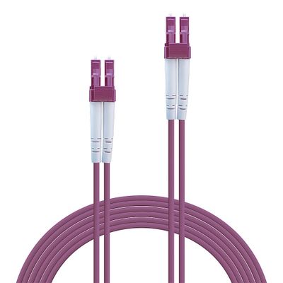 Lindy 46340 InfiniBand/Glasfaserkabel 1 m LC Violett_2