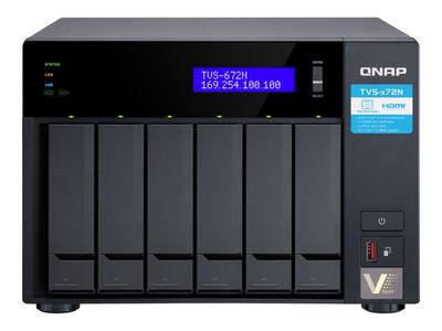 QNAP TVS-672N - NAS-Server - 0 GB_4