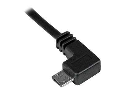 StarTech.com Micro USB Lade- und Sync-Kabel St/St - Links gewinkelt Micro-USB - 0,5m - USB-Kabel - 50 cm_2
