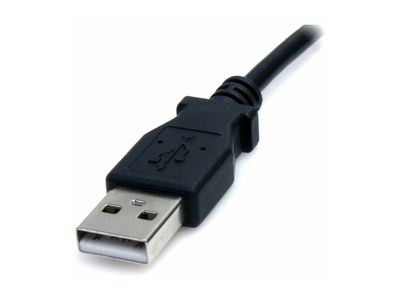 StarTech.com 3 ft USB to Type M Barrel 5V DC Power Cable - Power cable - USB (power only) (M) to DC jack 5.5 mm (M) - 3 ft - molded - black - USB2TYPEM - power cable - 91 cm_2
