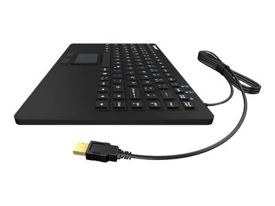 KeySonic Keyboard with Touchpad KSK-5230IN - Black_2