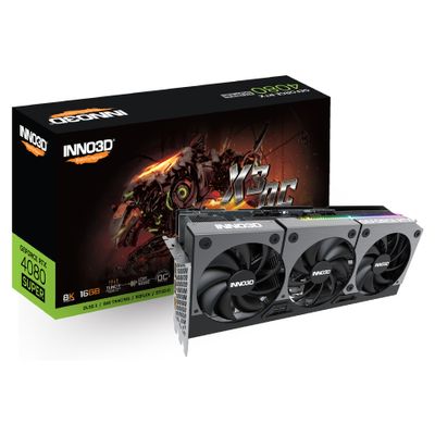 Inno3D GeForce RTX 4080 SUPER X3 OC - Grafikkarten - NVIDIA GeForce RTX 4080 SUPER - 16 GB_2