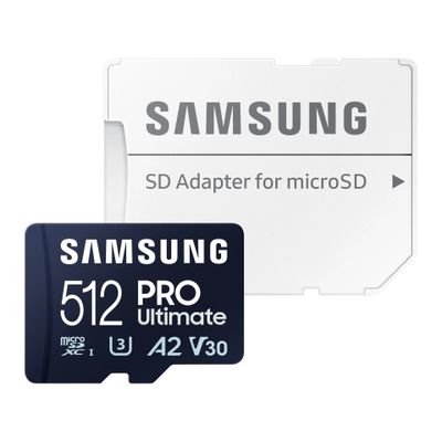 Samsung PRO Ultimate MB-MY512SA - flash memory card - 512 GB - microSDXC UHS-I_thumb
