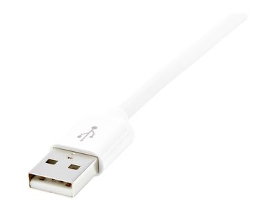 StarTech.com 1m Apple 8 Pin Lightning Connector auf USB Kabel - Weiß - USB Kabel für iPhone / iPod / iPad - Ladekabel / Datenkabel - Lightning-Kabel - Lightning / USB - 1 m_4