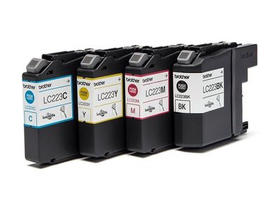Brother ink cartridge LC223 - 4-pack - black, yellow, cyan, magenta_thumb