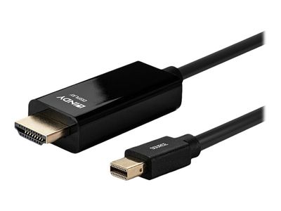 Cable Lindy mini DP to HDMI 3m Black_2