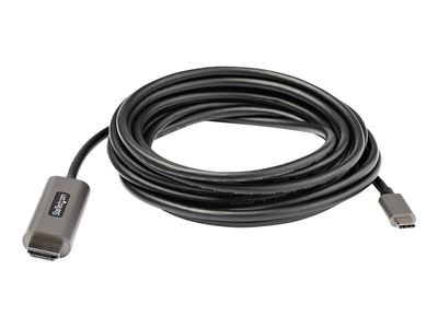 StarTech.com 4m USB-C auf HDMI Kabel 4K 60Hz mit HDR10 - Ultra HD Video Adapter Kabel - DP 1.4 Alt Mode HBR3 (CDP2HDMM4MH) - Adapterkabel - HDMI / USB - 4 m_2