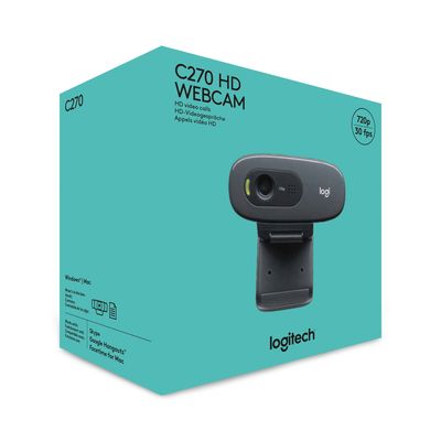 Logitech C270 HD WEBCAM_7