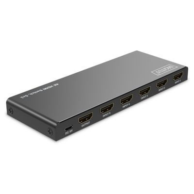 DIGITUS DS-55332 - video/audio switch - 4K - 5 x 1_4