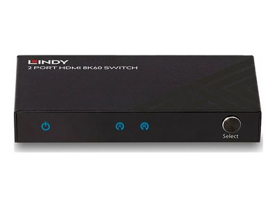 Lindy - video/audio switch - 8K60 - 2 ports_2