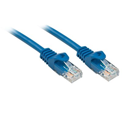 Lindy RJ-45/RJ-45 Cat6 0.5m Netzwerkkabel Blau 0,5 m U/UTP (UTP)_thumb