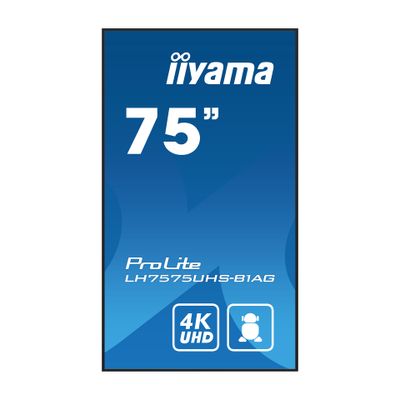 iiyama LED-Display ProLite LH7575UHS-B1AG - 189.3 cm (75") - 3840 x 2160 4K_2