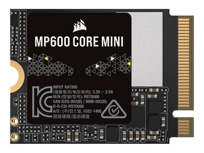 CORSAIR MP600 CORE MINI - SSD - 2 TB - PCIe 4.0 x4 (NVMe)_thumb