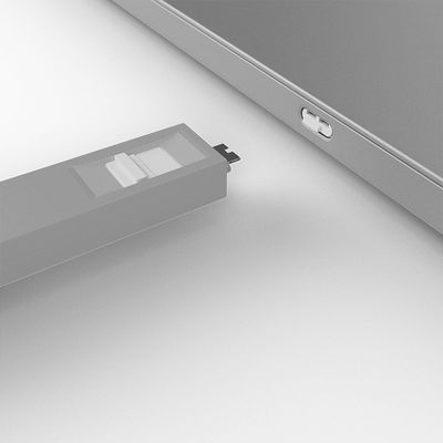 Lindy USB Type C Port Blocker Key - Pack of 4 Blockers, White_4