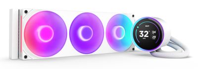 NZXT Kraken Elite 360 RGB Prozessor All-in-One-Flüssigkeitskühler 12 cm Weiß 1 Stück(e)_thumb