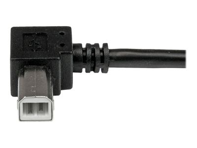 StarTech.com 2m USB 2.0 A to Right Angle B Cable Cord - 2 m USB Printer Cable - Right Angle USB B Cable - 1x USB A (M), 1x USB B (M) (USBAB2MR) - USB cable - 2 m_5