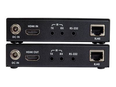 StarTech.com ST121HD20L HDMI Ethernet Extender (4K 60Hz, 100m, IR Steuerung, 4K Video über CAT6) - Video-/Audio-/Infrarot-Übertrager - HDMI_3