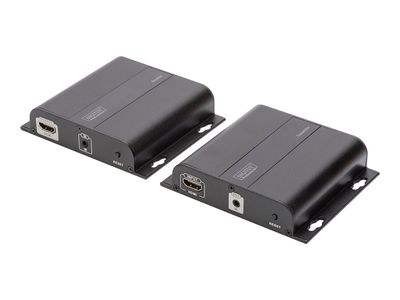 DIGITUS Professional DS-55122 4K HDMI Extender via CAT / IP (Set) - Video-/Audio-/Infrarot-Übertrager - HDMI_4