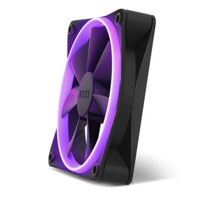 Case Acc NZXT F120 RGB Series Fan Black_4