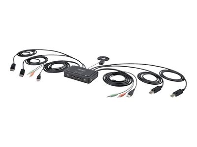 StarTech KVM Switch - 2-Port Dual Monitor DisplayPort - 4K - 60Hz_thumb