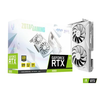 ZOTAC GAMING GeForce RTX 3060 AMP - White Edition - Grafikkarten - GF RTX 3060 - 12 GB_thumb