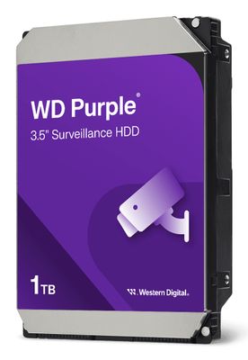 WD Hard Drive Purple WD11PURZ - 1 TB - 3.5" - SATA 6 GB/s_thumb