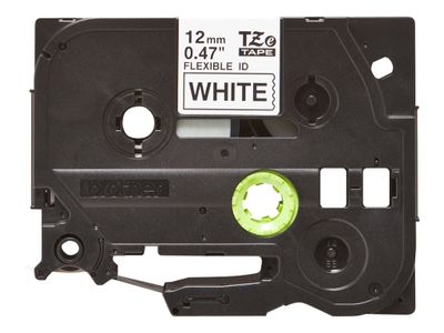 Brother Flexible ID Tape TZe-FX231 - 12 mm x 8 m - Black on White_1