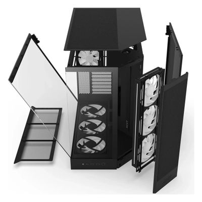 Case NZXT H9 Flow RGB+ (2025) All Black_4