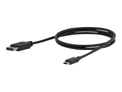 StarTech.com USB-C auf DisplayPort Adapter Kabel - 1 m - Thunderbolt 3 kompatibel - Schwarz - 4K 60Hz - CDP2DPMM1MB - externer Videoadapter - STM32F072CBU6 - Schwarz_2