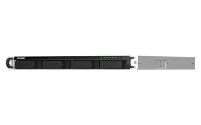 QNAP TS-464U NAS Rack (1U) Intel® Celeron® N5095 8 GB DDR4 0 TB QNAP Turbo System Aluminium, Black_5