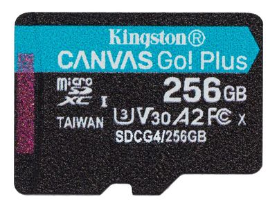 Kingston Canvas Go! Plus - Flash-Speicherkarte - 256 GB - microSDXC UHS-I_thumb