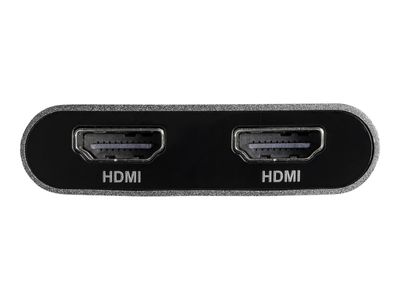 StarTech.com Thunderbolt 3 auf zwei HDMI Adapter - 4K 60hz - Mac und Windows kompatibel - USB C HDMI Adapter - Thunderbolt 3 zu HDMI - externer Videoadapter - Silber_5