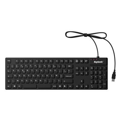 KeySonic Keyboard KSK-8030IN - AZERTY - Schwarz_1