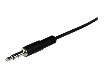 StarTech.com 1m Slim 3,5mm Klinken Stereo Verlängerungskabel - Stecker/Buchse - Audioverlängerungskabel - 1 m_2