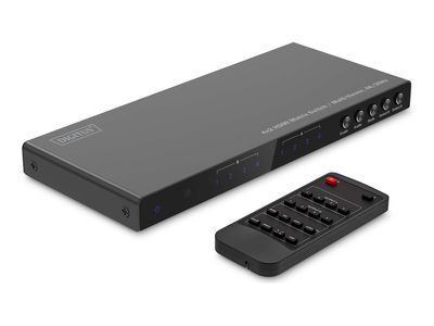 DIGITUS - video/audio switch - multi-viewer, 4K/30Hz - 4 x 2_thumb