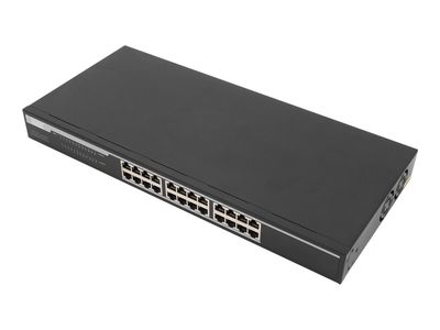 DIGITUS DN-80113 - Switch - 24 Anschlüsse - unmanaged - an Rack montierbar_thumb