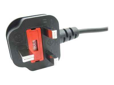 StarTech.com 2m Laptop Power Cord 3 Slot for UK BS1363 to C5 Clover Leaf - power cable - 2 m_6