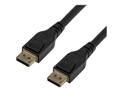 StarTech.com 3 m VESA Certified DisplayPort 1.4 Cable - 8K 60Hz HBR3 HDR - 10 ft Super UHD 4K 120Hz - DP to DP Slim Video Monitor Cord M/M - DisplayPort-Kabel - 3 m_thumb