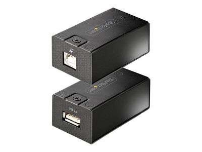 StarTech.com USB 2.0 Extender over Cat5e/Cat6 Cable (RJ45), 492ft/150m USB Over Ethernet Extender/Adapter Kit - Externally Powered USB Extender, USB to Ethernet Converter, 480 Mbps, Rugged Metal Housing (C15012-USB-EXTENDER) - USB-Erweiterung - USB 2.0 -_thumb