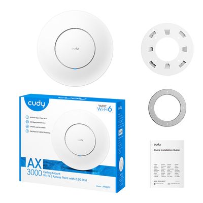 Cudy AP3000 - wireless access point - Wi-Fi 6_3