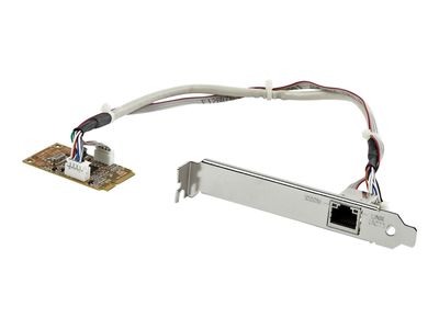 StarTech.com Mini PCIe Card - 10/100/1000Mbps RJ45 Port - IEEE 802.3 - Jumbo Frame - Network Card (ST1000SMPEX) - network adapter - PCIe Mini Card - Gigabit Ethernet_thumb