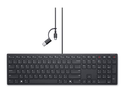 Dell Wired Collaboration Keyboard KB525C - Tastatur - QWERTZ - Deutsch - Schwarz Eingabegerät_thumb