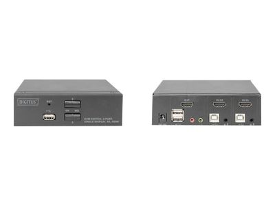 DIGITUS DS-12870 - KVM / audio / USB switch - 2 ports_4