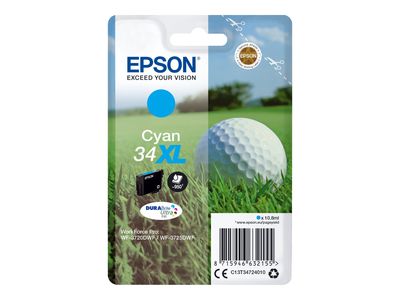 Epson 34XL - XL - Cyan - Original - Tintenpatrone_thumb
