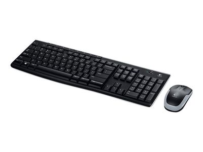 Logitech Keyboard and Mouse Set MK270 - Black_thumb