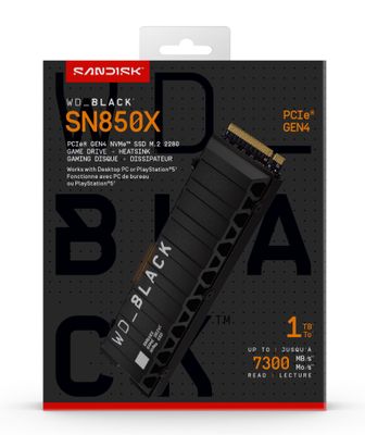 Western Digital Black WD_BLACK SN850X NVMe 1 TB M.2 PCI Express 4.0_thumb