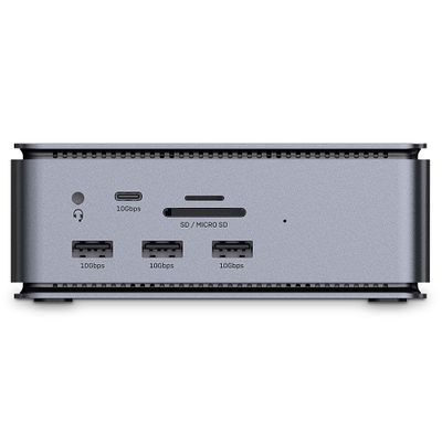 Lindy 43372 laptop-dockingstation & portreplikator Andocken USB4 Anthrazit_3