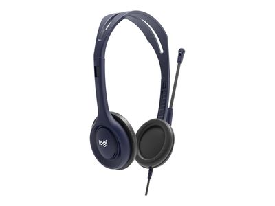 Logitech On-Ear Headset with microphone MIDNIGHT BLUE EMEA_2